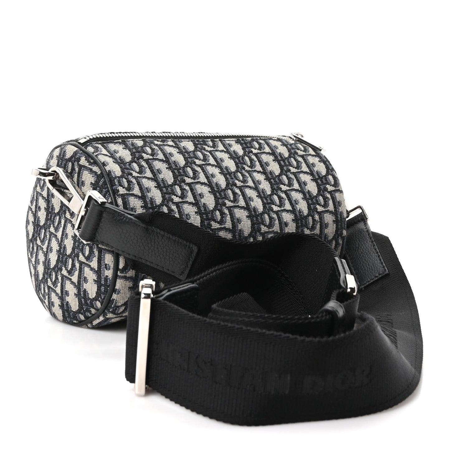 Oblique Roller Messenger Bag Blue