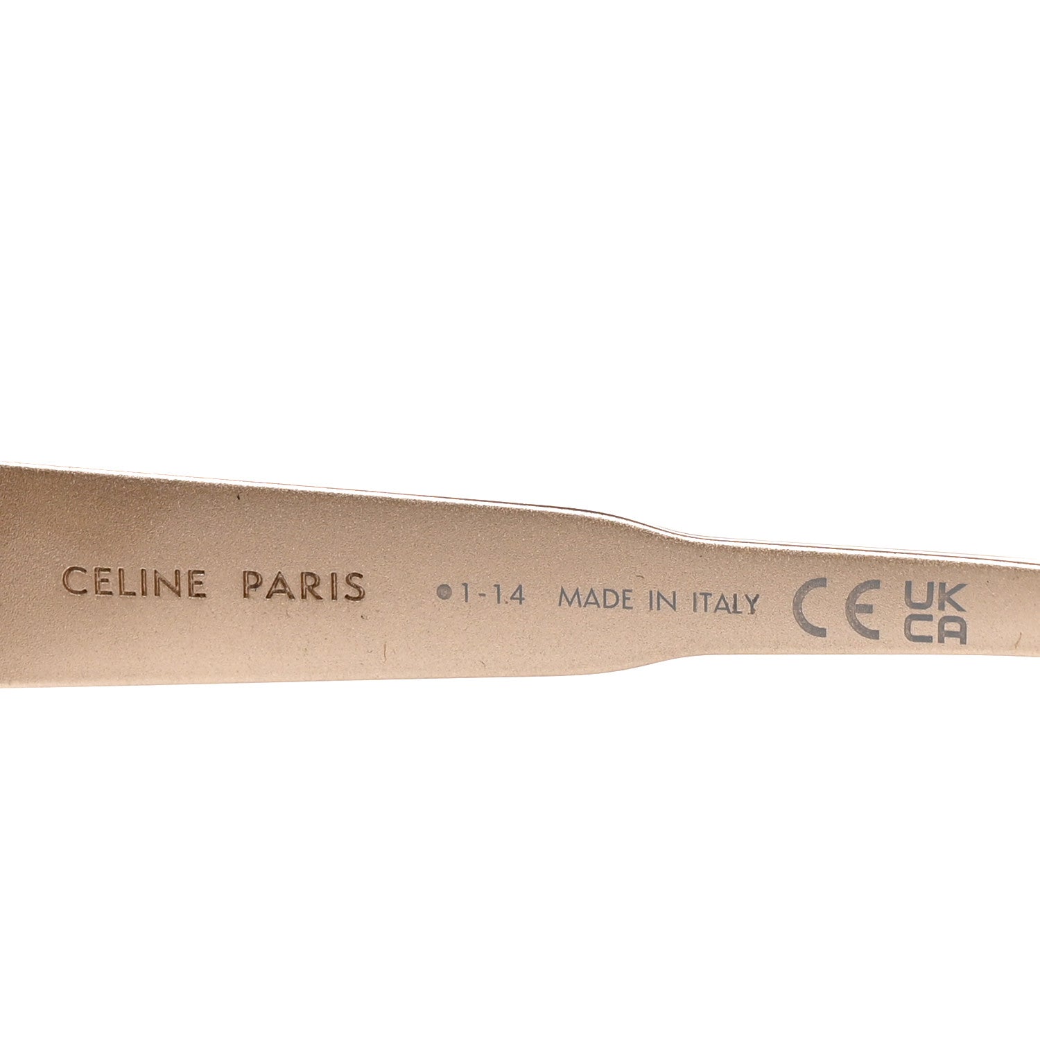 Celine Metal Triomphe 01 Sunglasses CL40235U Rose Gold Brown 5 of 7