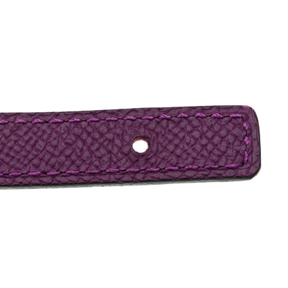 Hermes Swift Epsom 13mm Focus Belt 75 30 Capucine Anemone 8 of 9