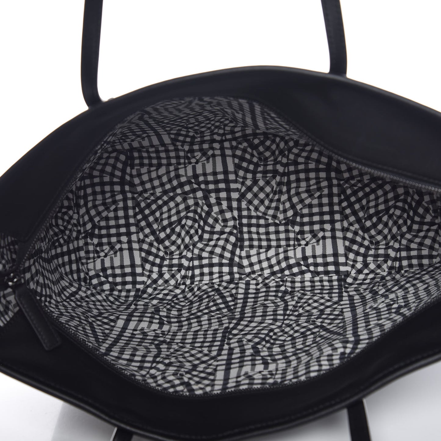 Visetos Medium Anya Zip Top Shopper Tote Black