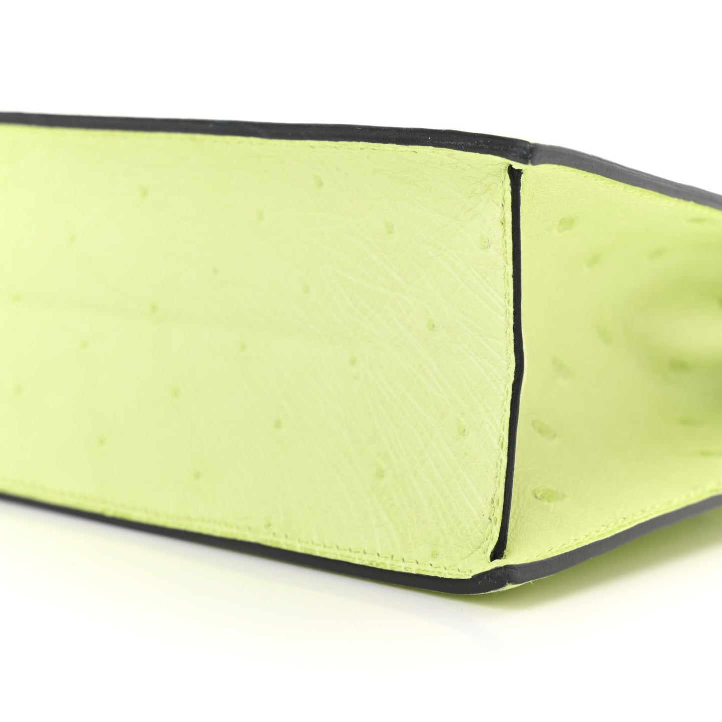 Ostrich Kelly Danse II Belt Bag Jaune Bourgeon