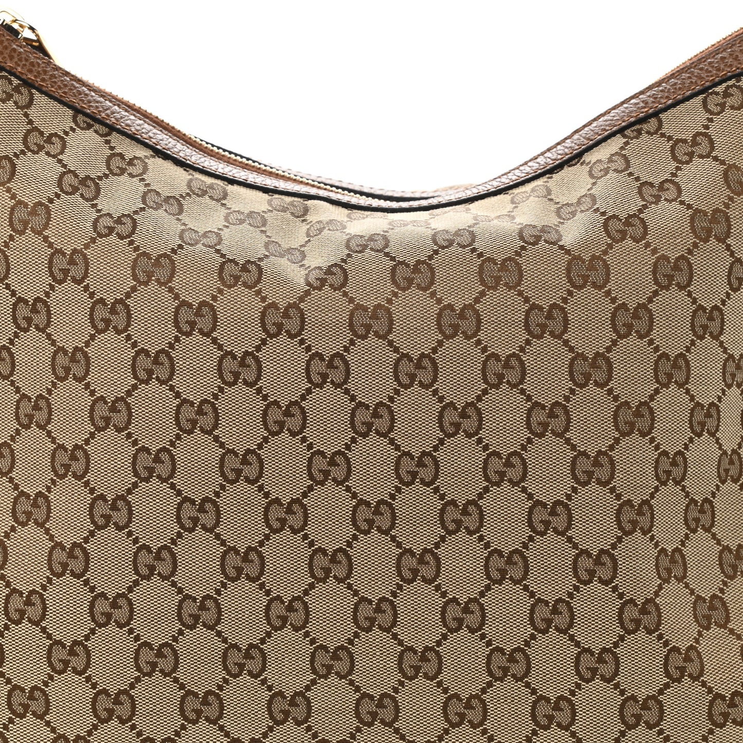 Soft GG Monogram Large Margaux Hobo Brown