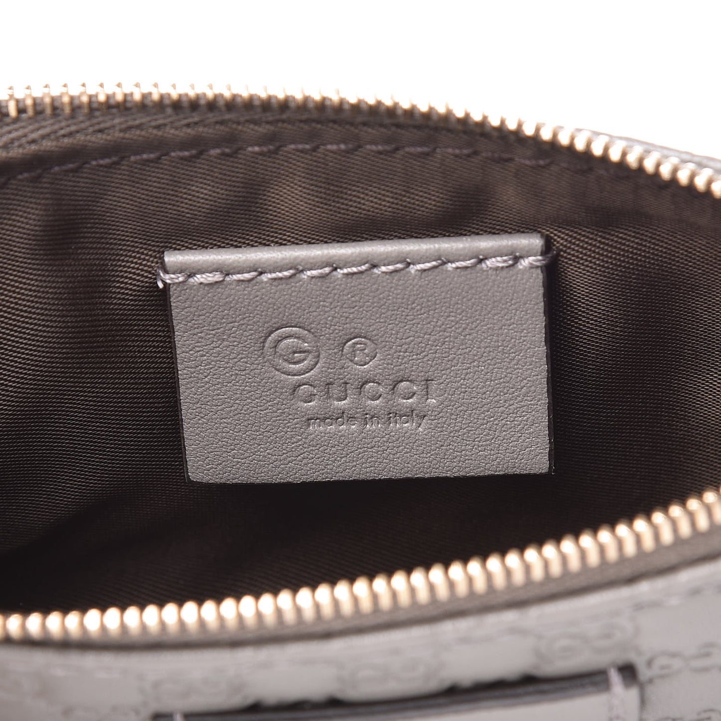 Soft Microguccissima Key Ring Coin Case Loess