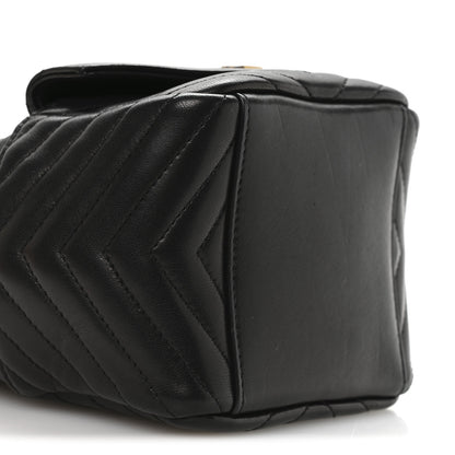 Saint Laurent Lambskin Matelasse Monogram Joe Nano Bucket Bag Black 16 of 19
