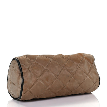 Prada Impunturato Quilted Pochette Cammello 3 of 7
