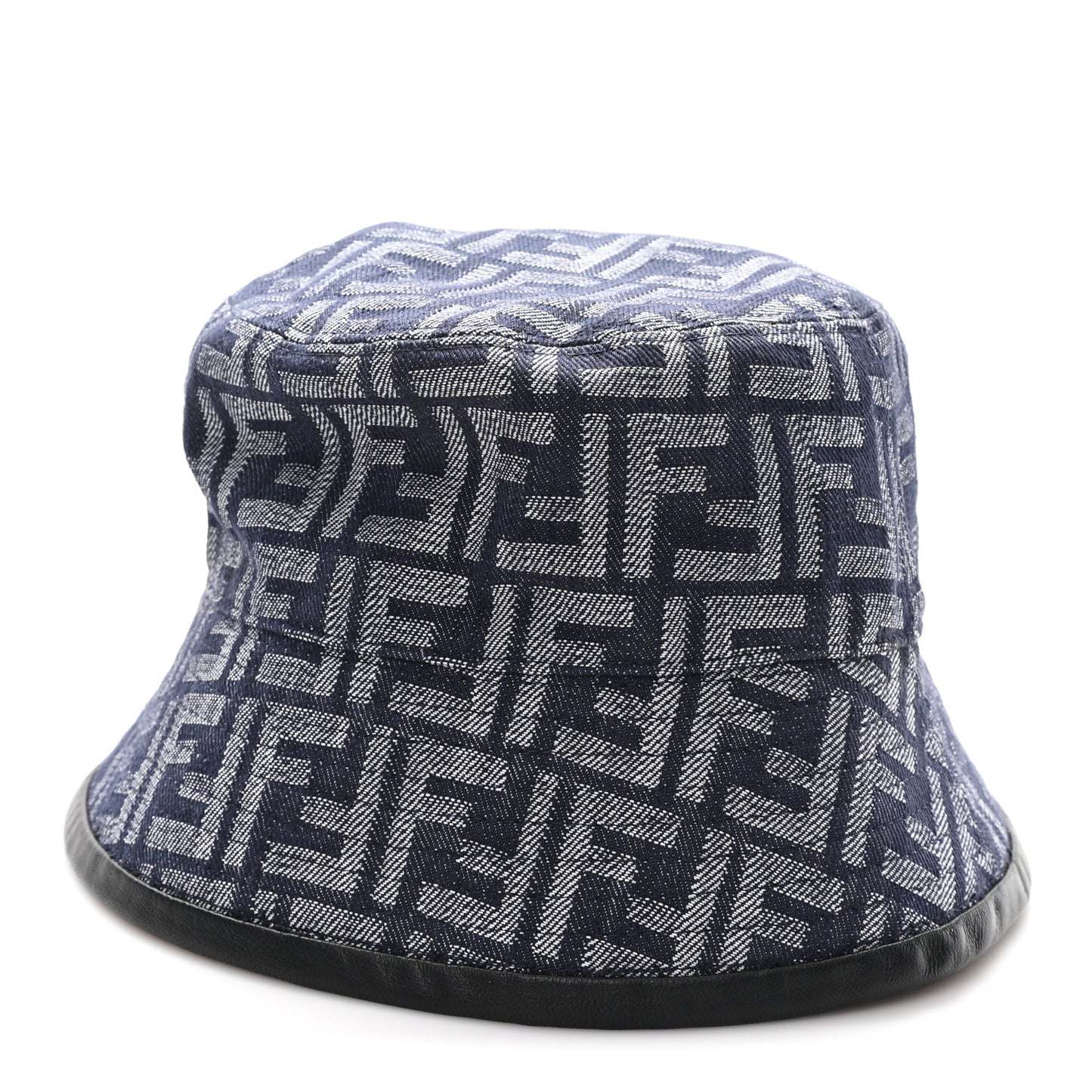 Denim FF Bucket Hat L Black