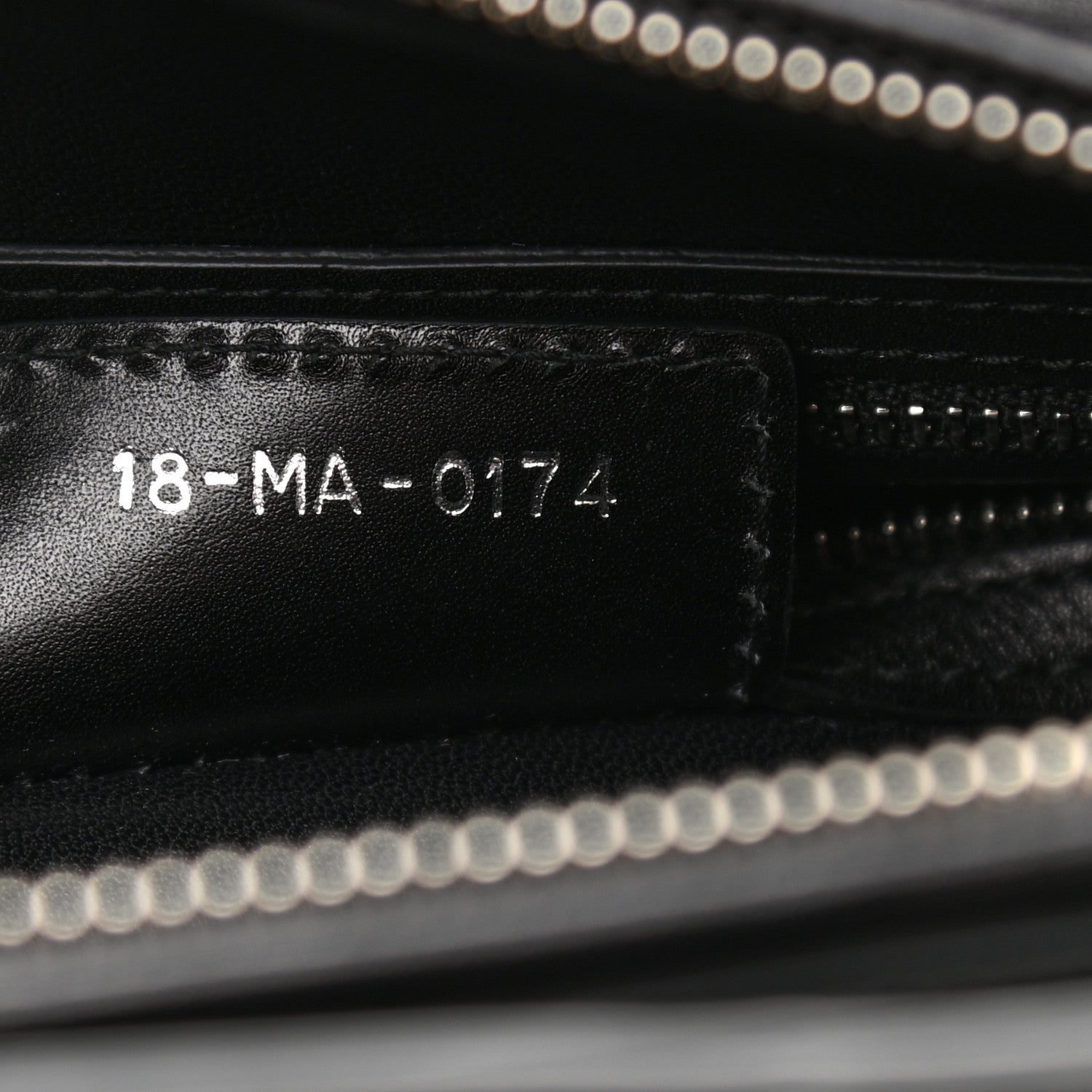 Christian Dior Box Calfskin Lady Dior Pouch Tote Black 7 of 15