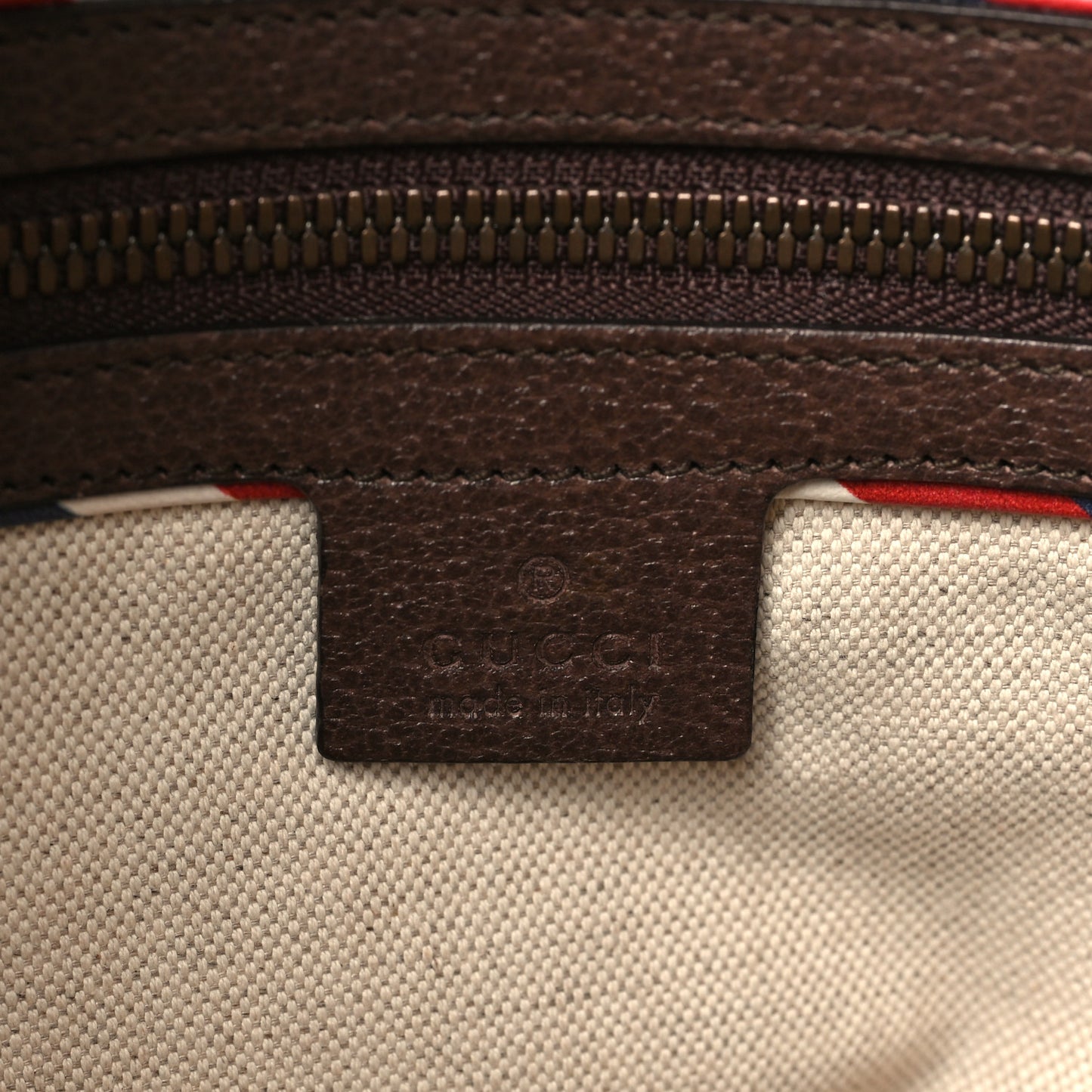 Soft GG Supreme Monogram Courrier Web Medium Flat Messenger Bag Beige New Acero Multicolor