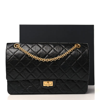 Chanel Aged Calfskin Quilted 2.55 Reissue 226 Flap Black 10 of 10