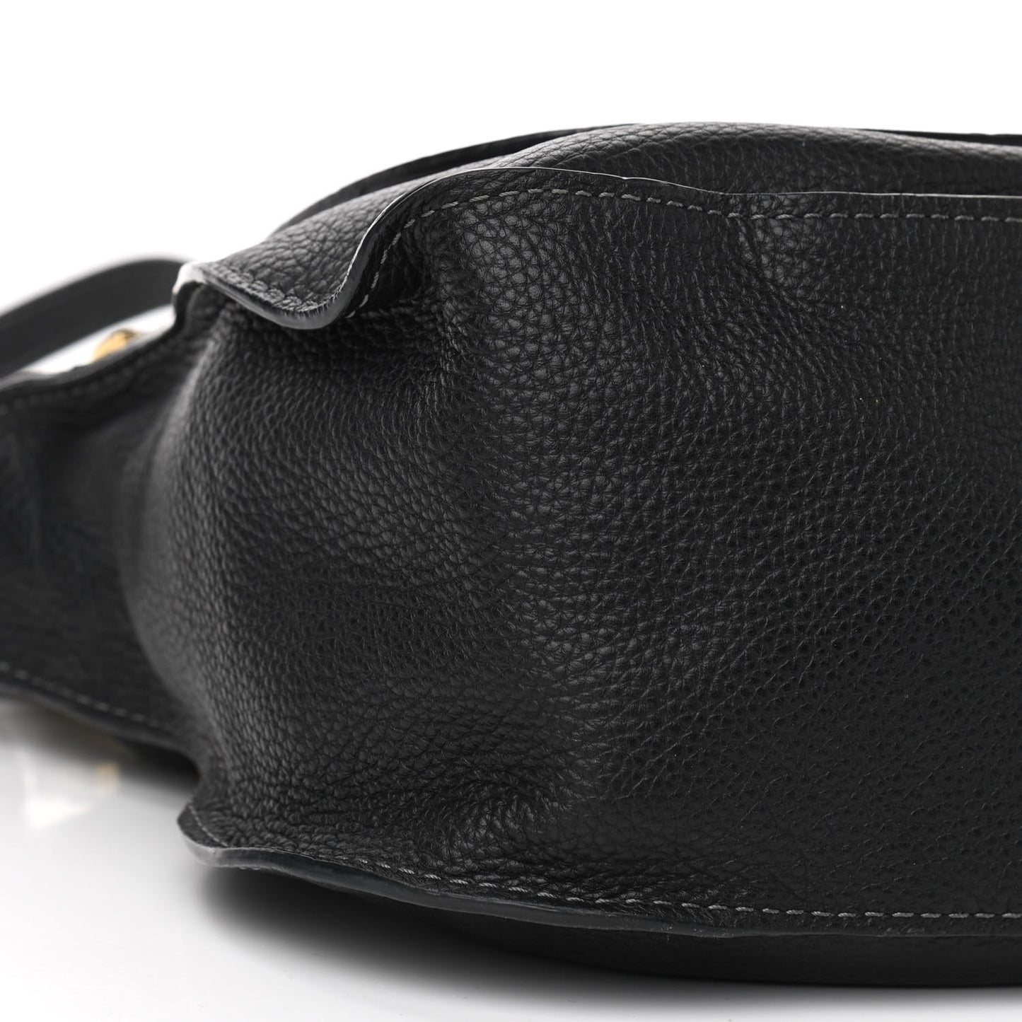 Calfskin Medium Marcie Satchel Black