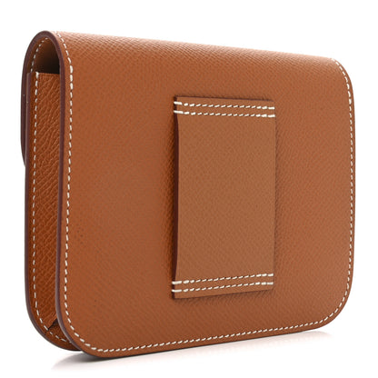 Hermes Epsom Constance Slim Wallet Gold 4 of 9