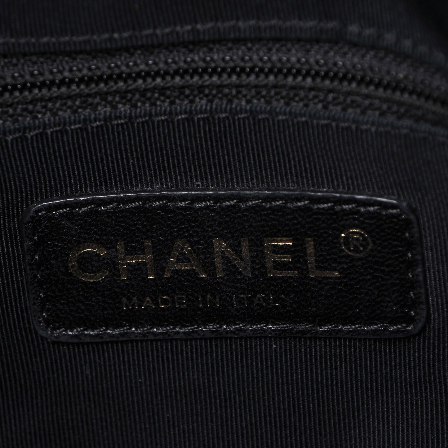 Calfskin Quilted Large Chain Me Hobo Black