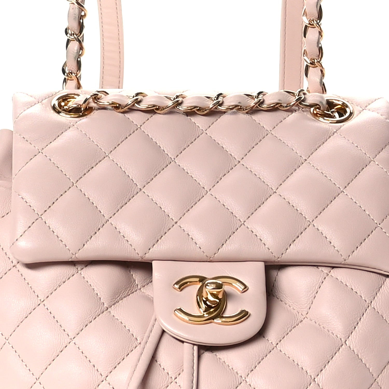 Chanel Lambskin Quilted Small Urban Spirit Backpack Light Pink 8 of 13