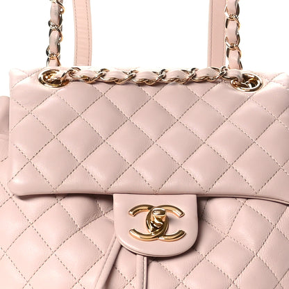 Chanel Lambskin Quilted Small Urban Spirit Backpack Light Pink 8 of 13