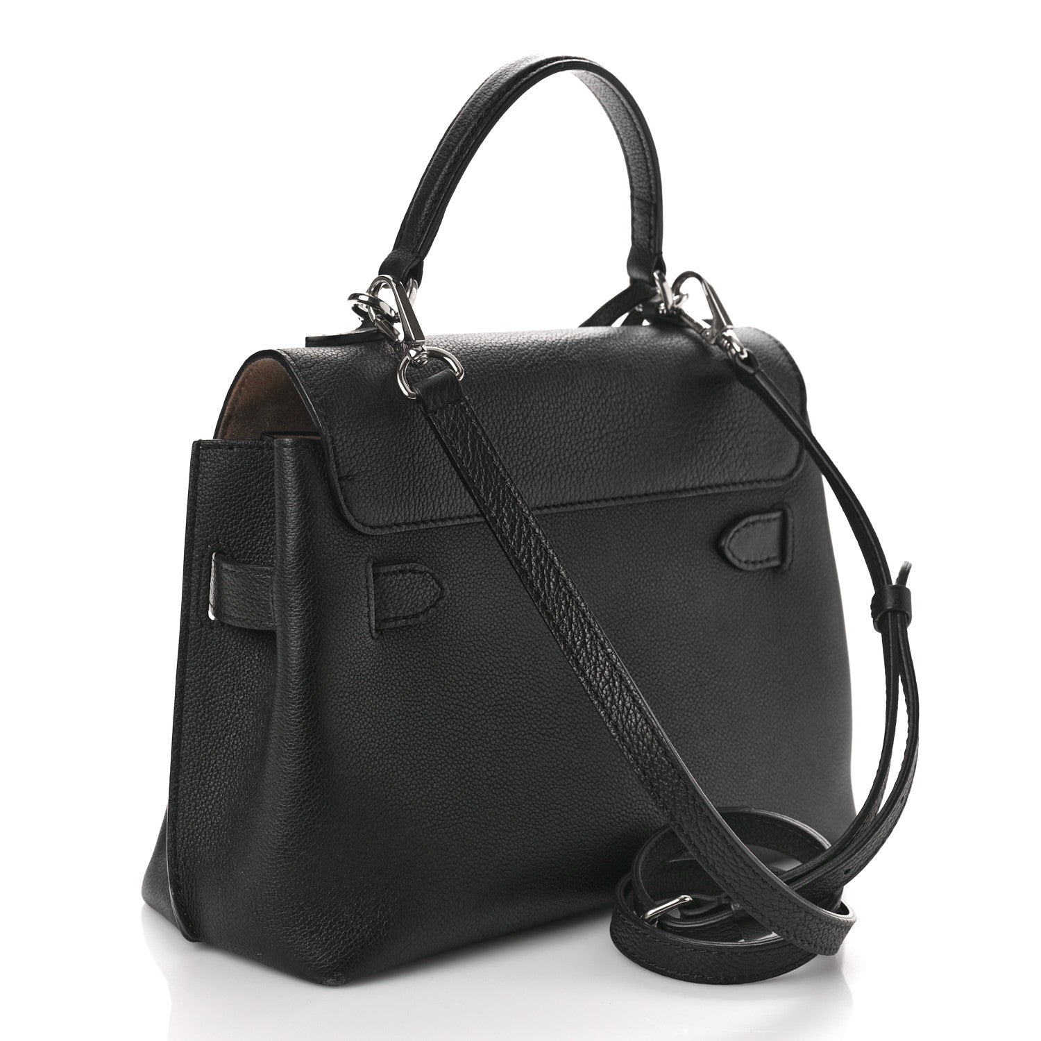 Louis Vuitton Soft Calfskin My Lockme Top Handle Black 2 of 10