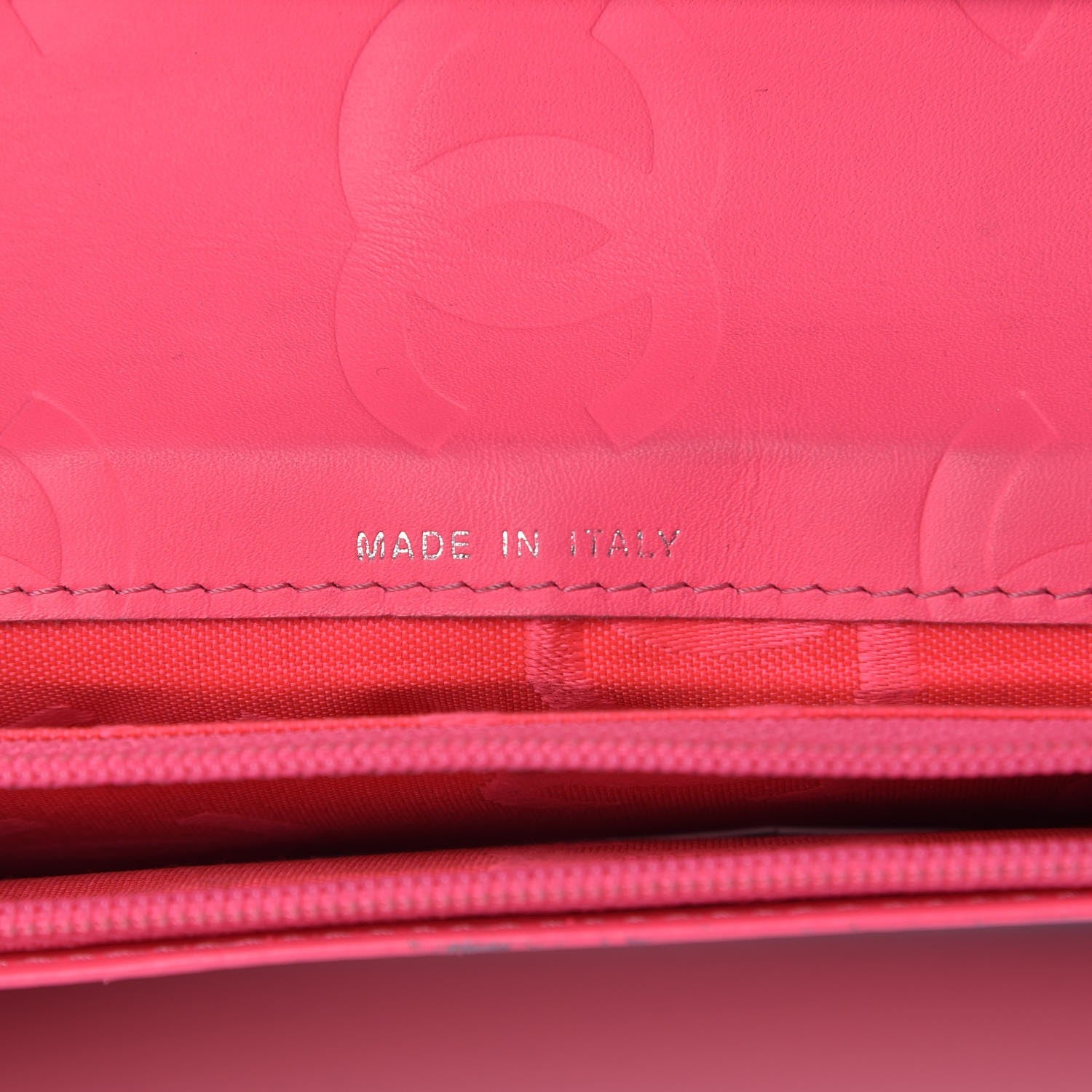 Chanel Calfskin Quilted Cambon Yen Wallet Black 7 of 11