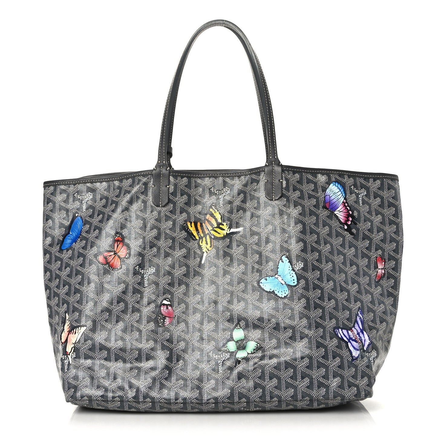 Goyardine Butterflies Saint Louis PM Grey