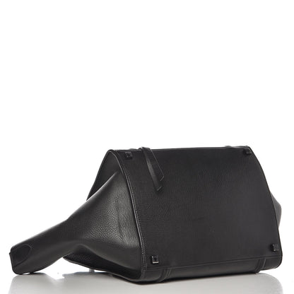 Celine Grained Calfskin Medium Phantom Luggage Black 5 of 12