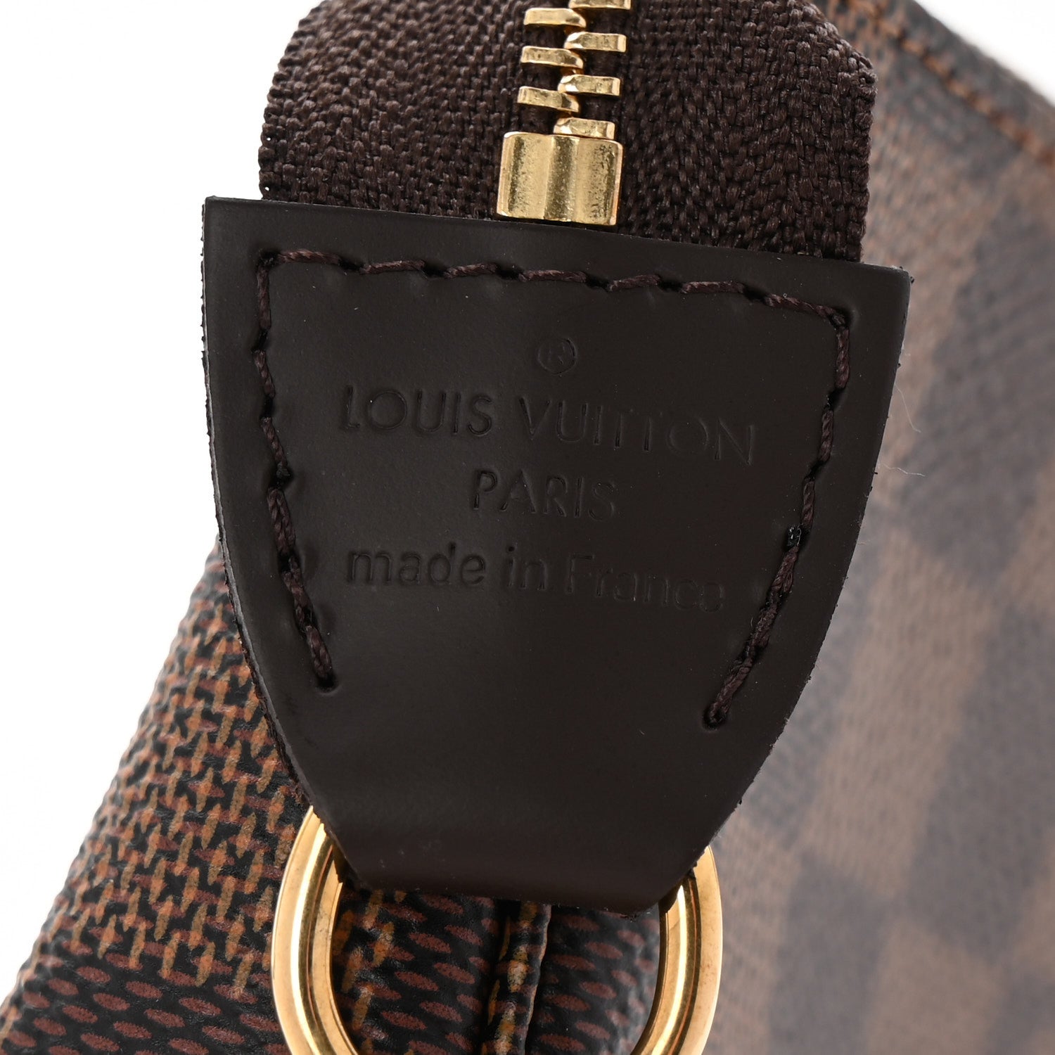 Louis Vuitton Damier Ebene Mini Pochette Accessories 6 of 10