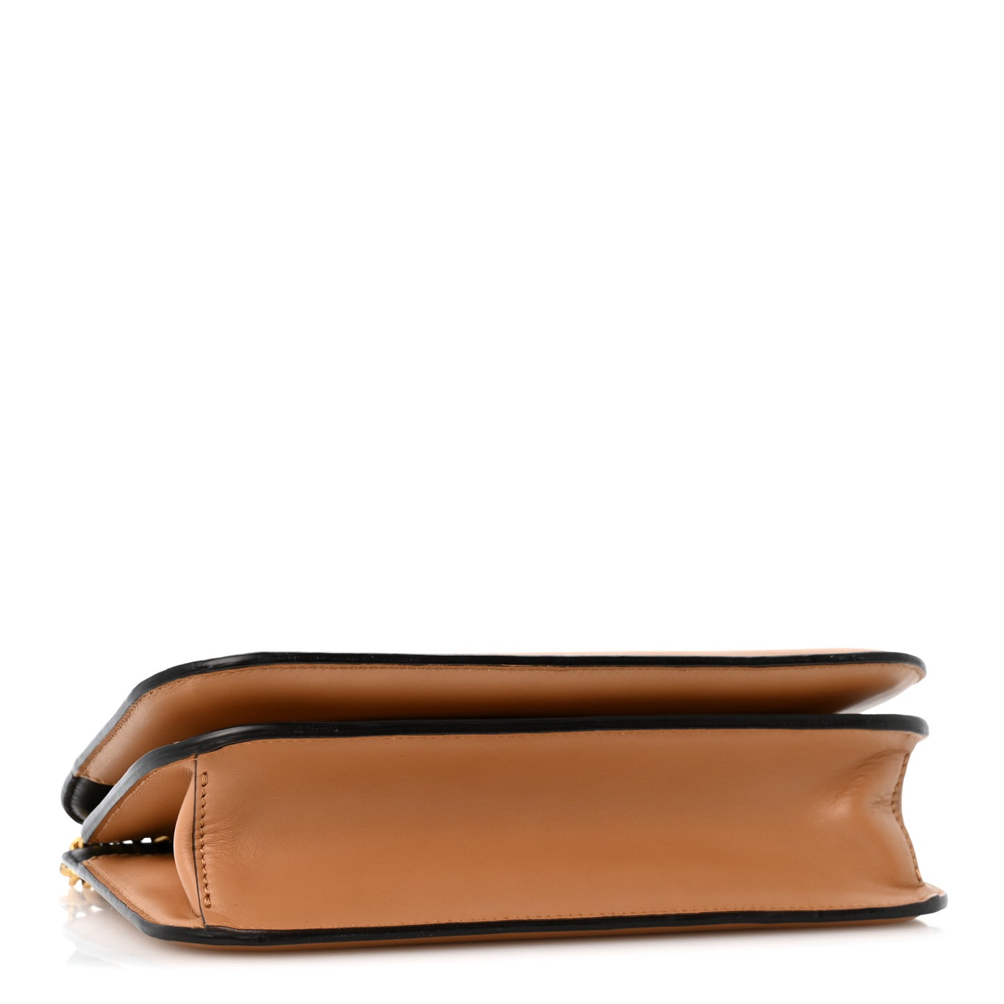 Vitello King Nubuck Pequin Karligraphy Pocket Shoulder Bag Biscuit Tobacco Moro