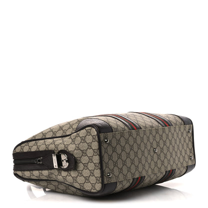 Gucci GG Plus Monogram Web Briefcase Dark Brown 4 of 13