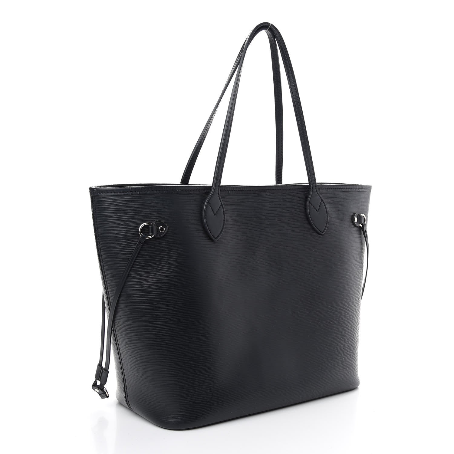 Louis Vuitton Epi Neverfull MM Black 3 of 8