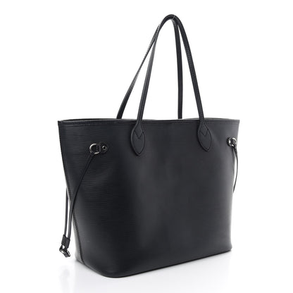Louis Vuitton Epi Neverfull MM Black 3 of 8