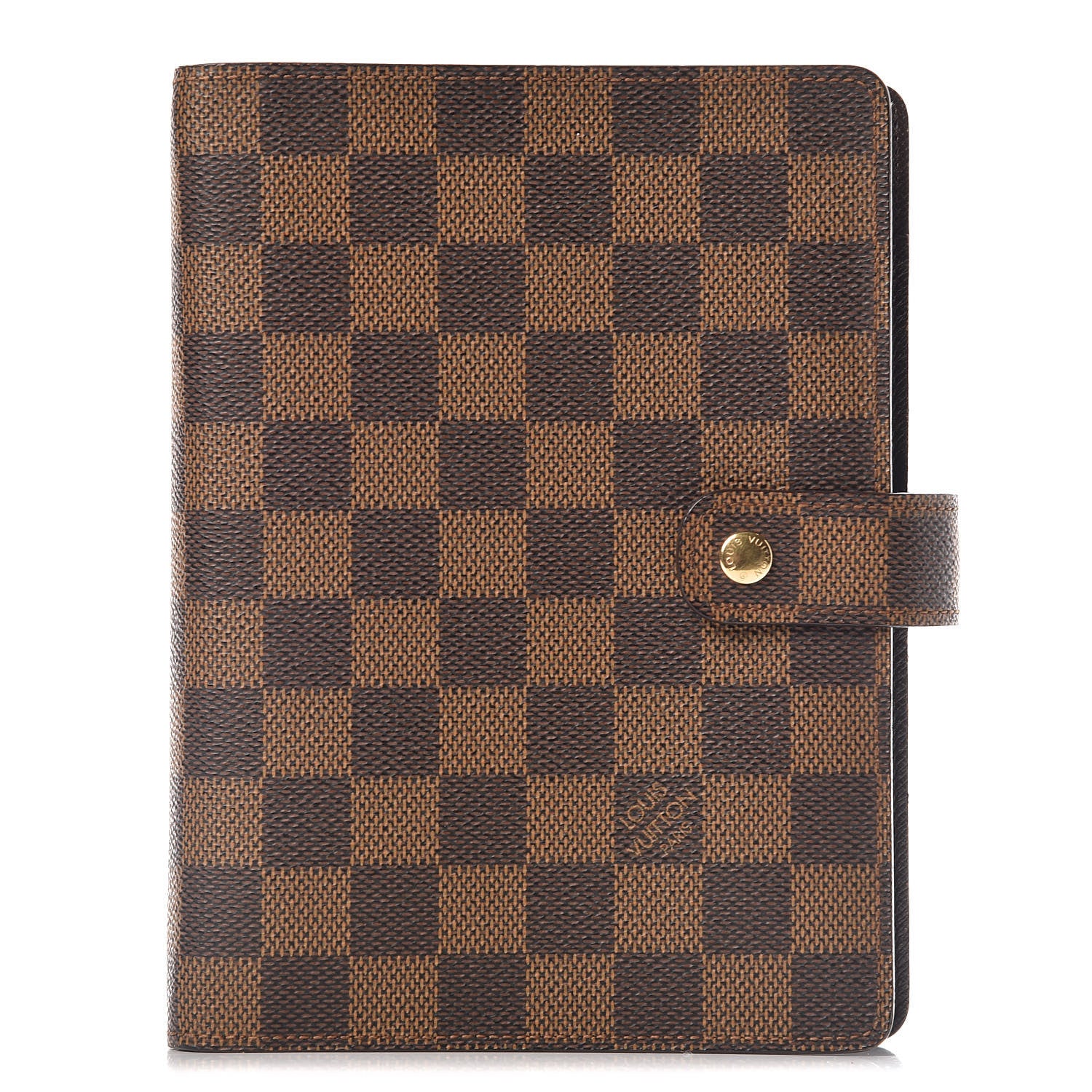Louis Vuitton Damier Ebene Medium Ring Agenda Cover 1 of 10