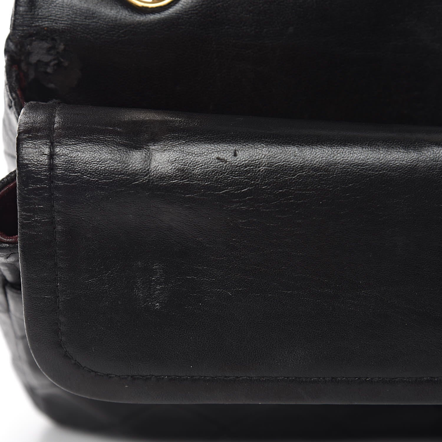 Chanel Lambskin Medium Single Flap Black 14 of 28