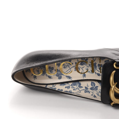 Gucci Malaga Kid GG Victoire 55mm Loafer Pumps 37.5 Black 7 of 11