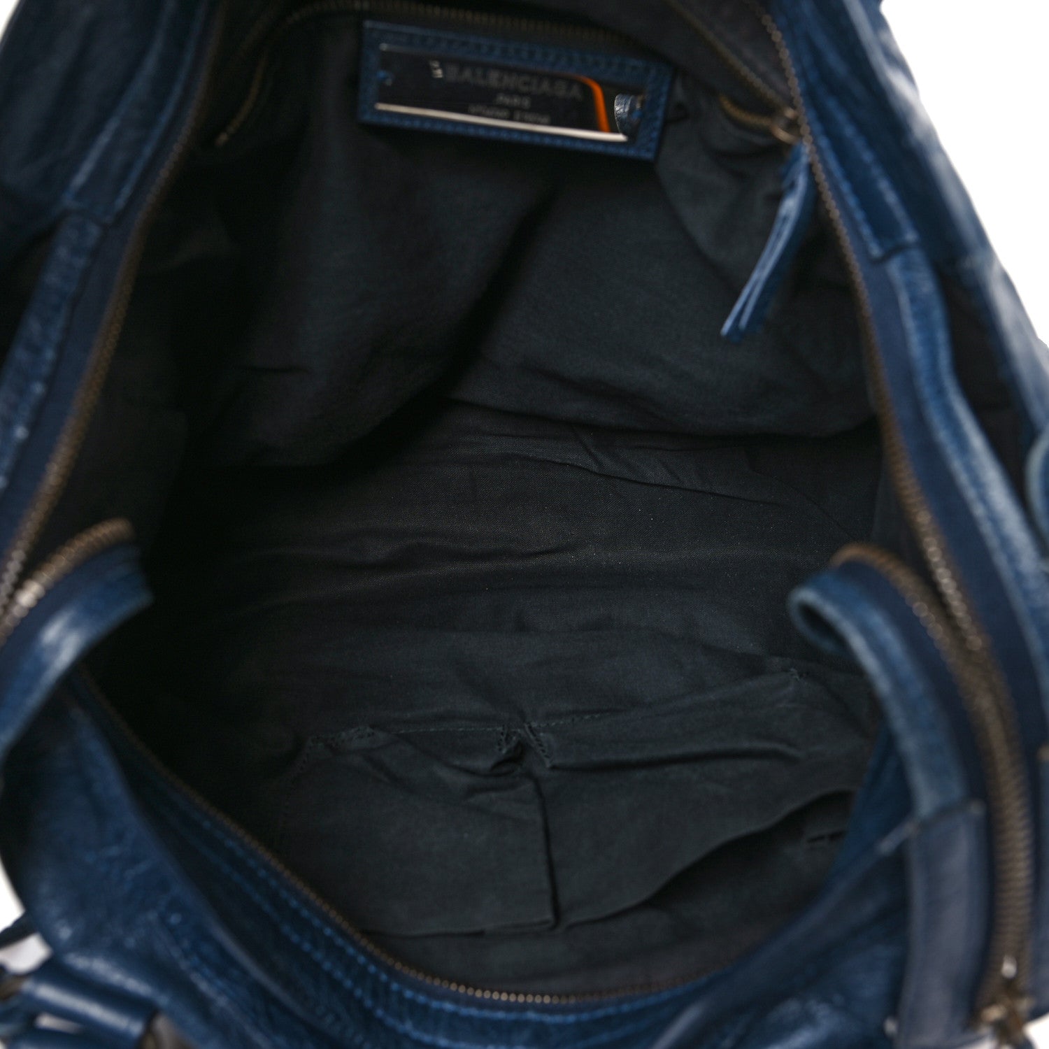 Balenciaga Agneau Classic Hardware City Bleu Obscur 5 of 12