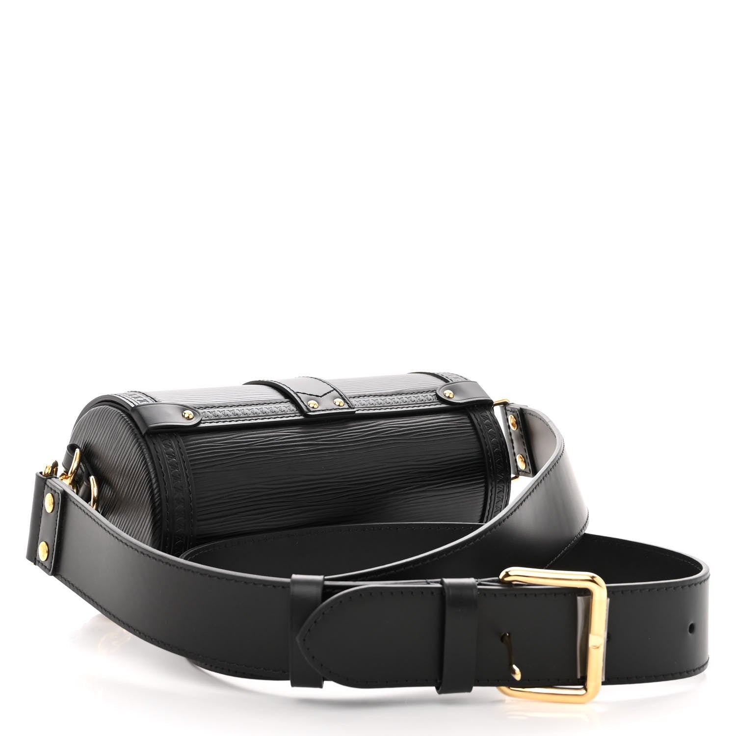 Louis Vuitton Epi Papillon Trunk Black 3 of 9