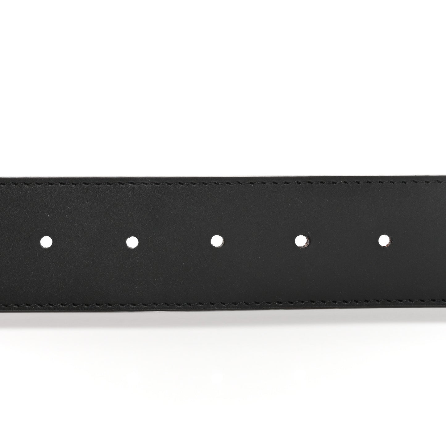 Calfskin Monogram 40mm LV Initiales Reversible Belt 95 38 Black