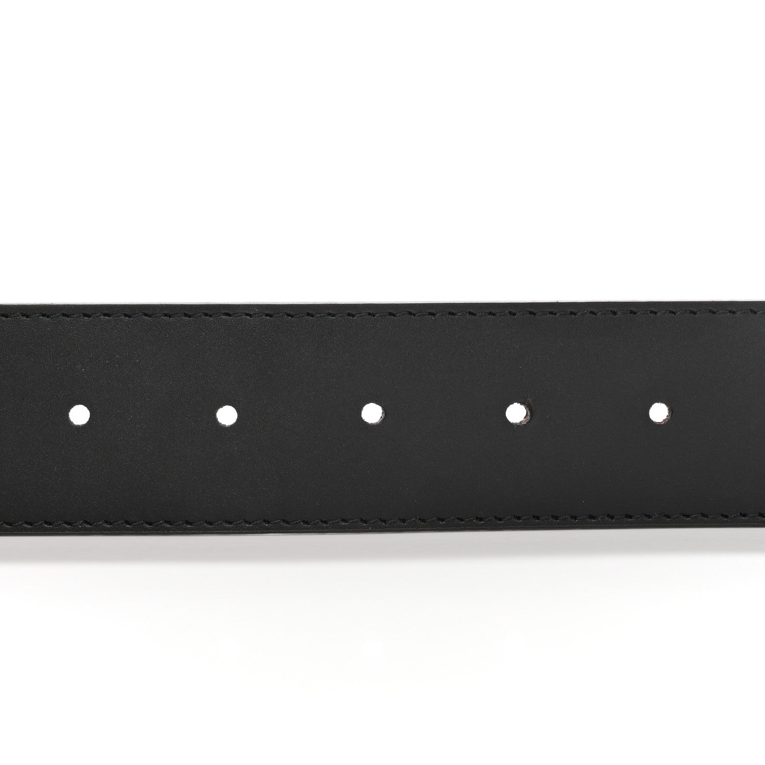 Louis Vuitton Calfskin Monogram 40mm LV Initiales Reversible Belt 95 38 Black 4 of 7