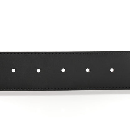 Louis Vuitton Calfskin Monogram 40mm LV Initiales Reversible Belt 95 38 Black 4 of 7