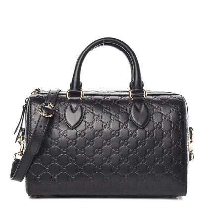 Gucci Guccissima Signature Boston Black 1 of 10