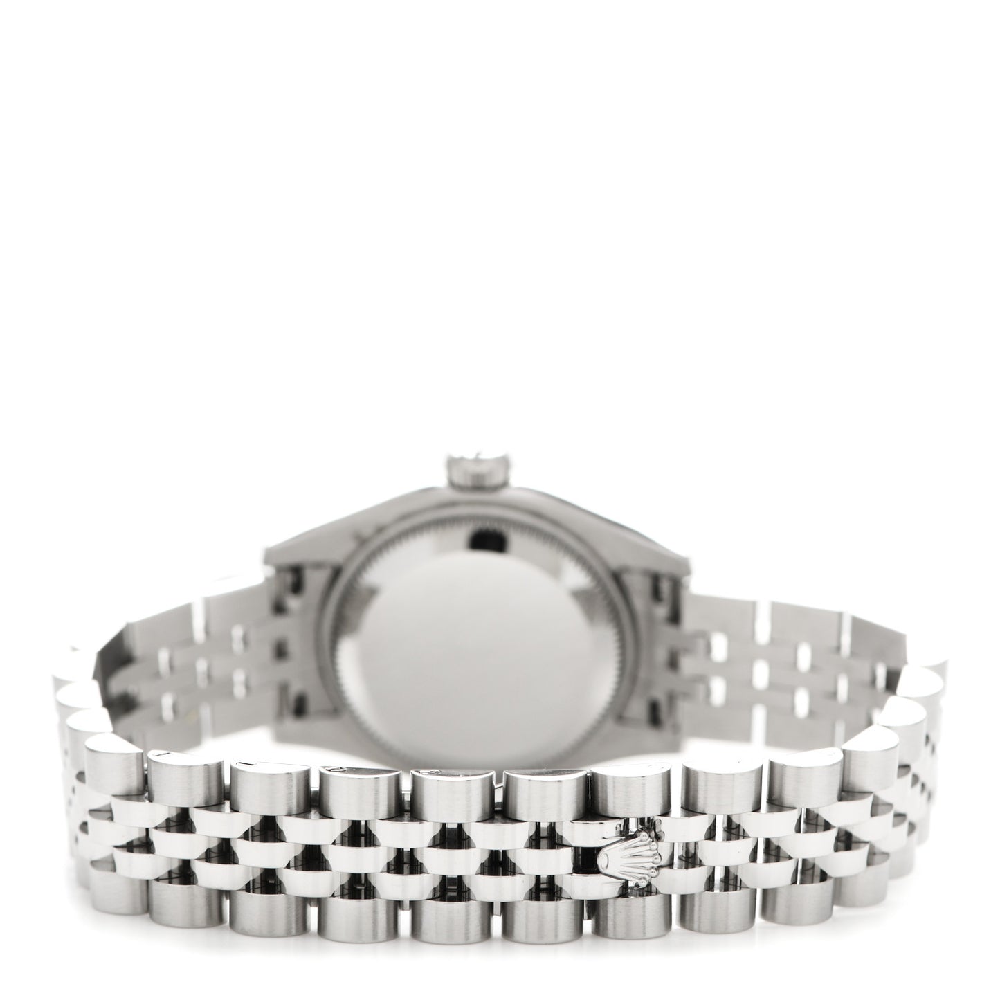 Stainless Steel 18K White Gold 26mm Oyster Perpetual Datejust Watch Black 179174