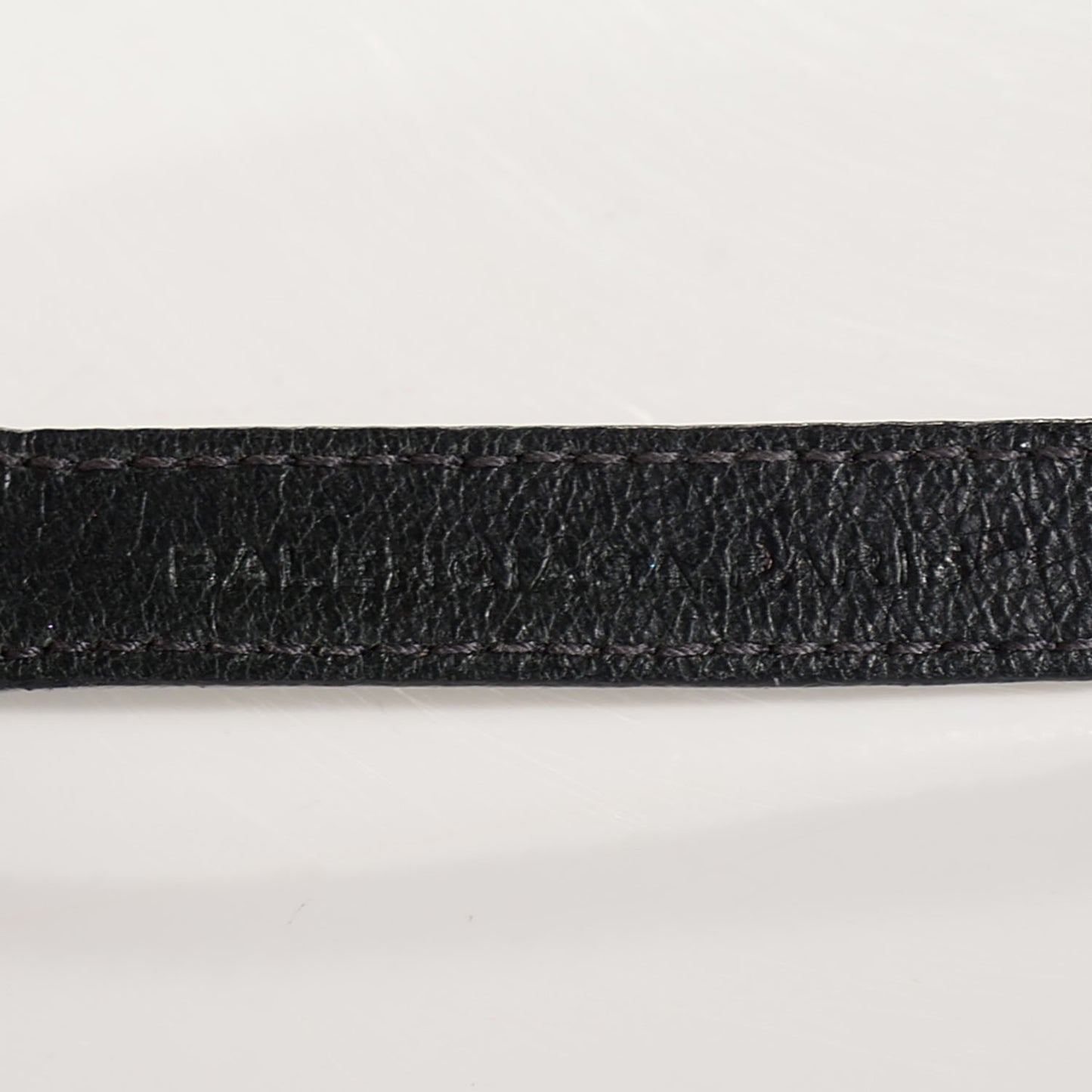Agneau Arena Classic Hardware Triple Tour M Bracelet Anthracite