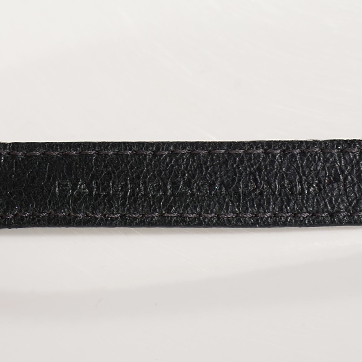Balenciaga Agneau Arena Classic Hardware Triple Tour M Bracelet Anthracite 5 of 8