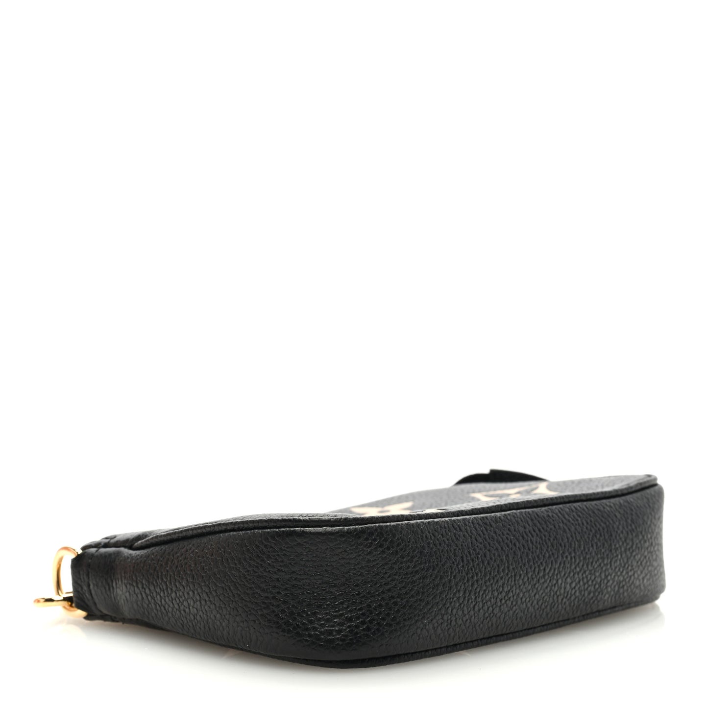 LOUIS VUITTON Empreinte Monogram Giant Mini Pochette Accessories Black