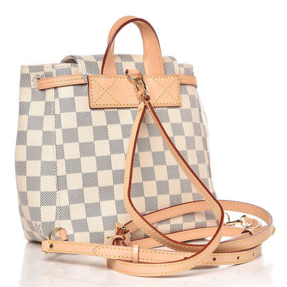 Louis Vuitton Damier Azur Sperone BB Backpack 3 of 6