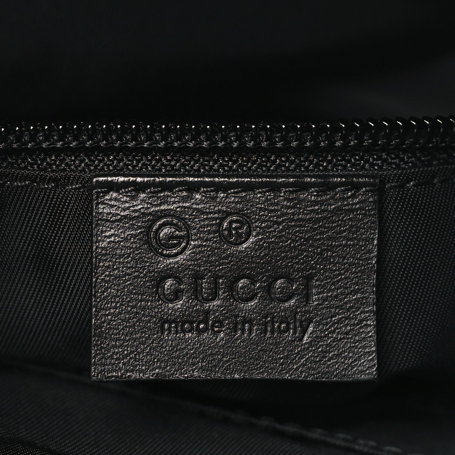 Gucci Techno Canvas Selleria Calfskin Web Small Flat Messenger Bag Black 6 of 9