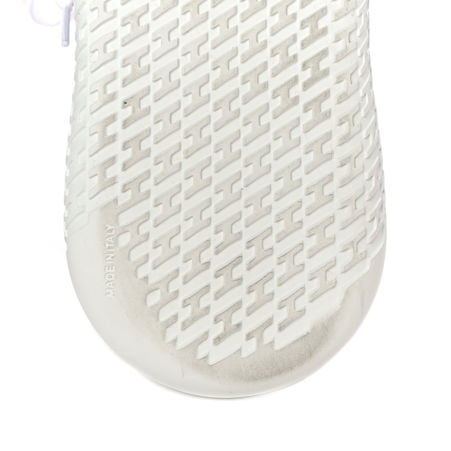 Knit Suede Goatskin Womens Crew Sneakers 36 White Gris