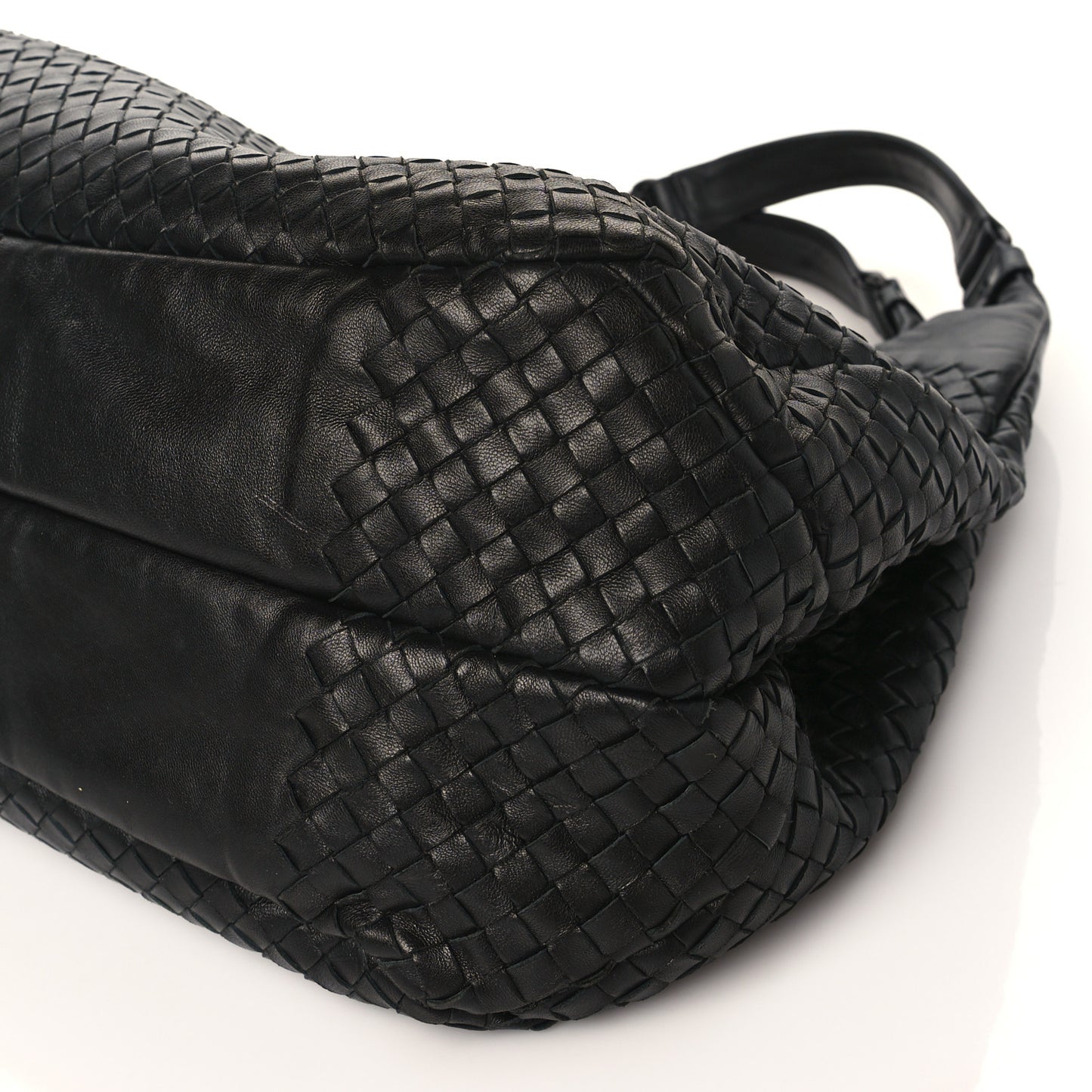 Nappa Intrecciato Large Campana Black