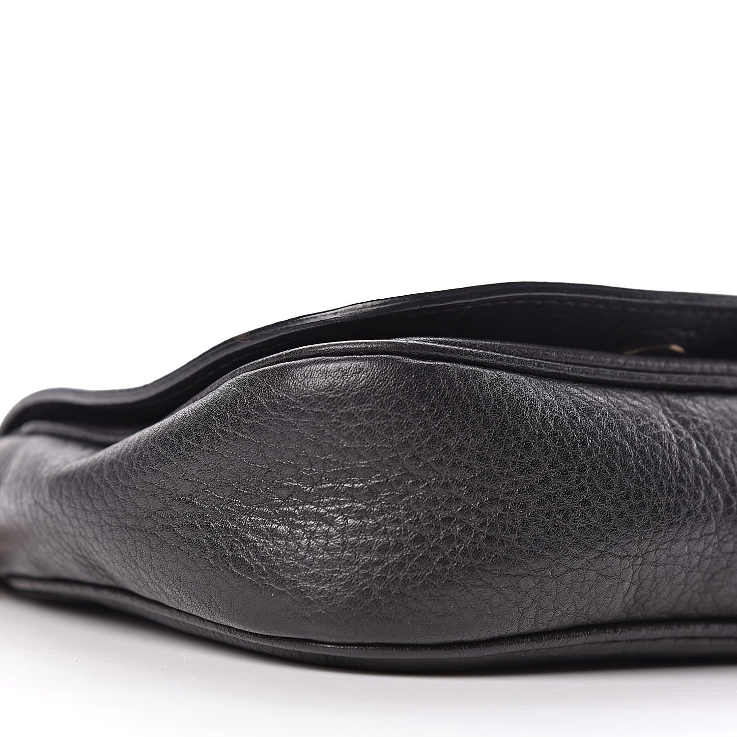 Gucci Pebbled Calfskin Small Soho Flap Crossbody Black 8 of 10