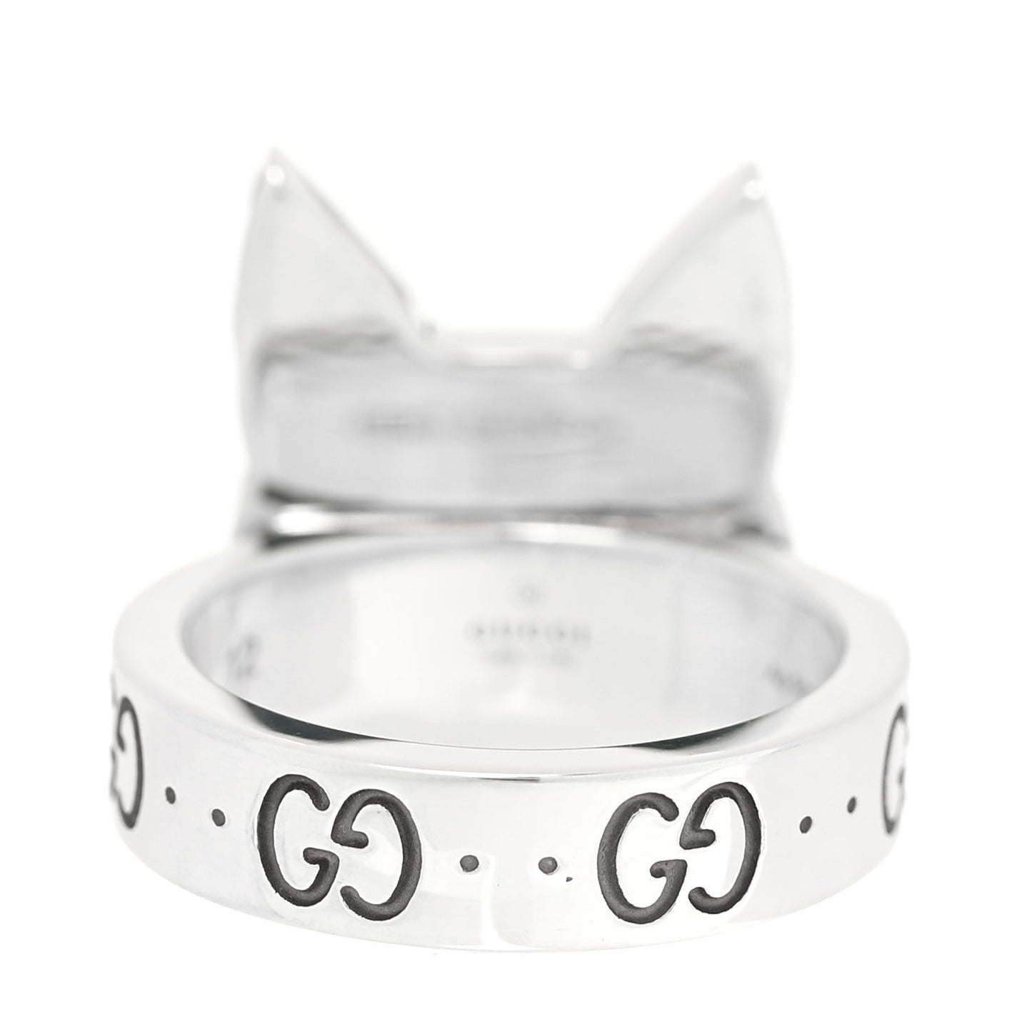 Sterling Silver Enamel Bosco Ring 52 6