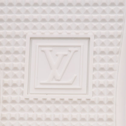 Louis Vuitton Damier Azur Tahitienne Bora Bora Sneakers 40 Rose Ballerine 7 of 9