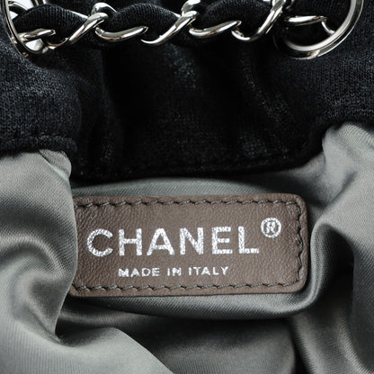 Chanel Jersey Melrose Cabas Black 6 of 7