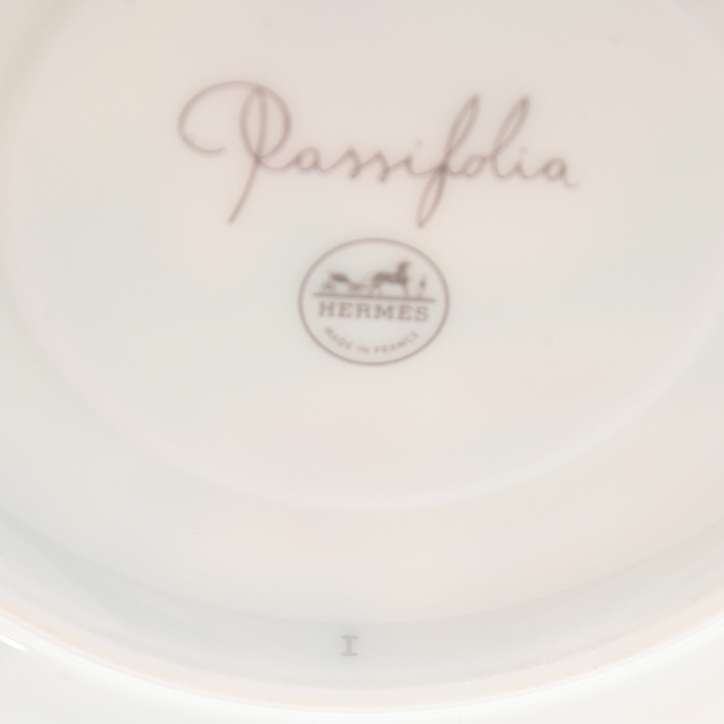 Porcelain Passifolia Tea Cup And Saucer Set Of 2