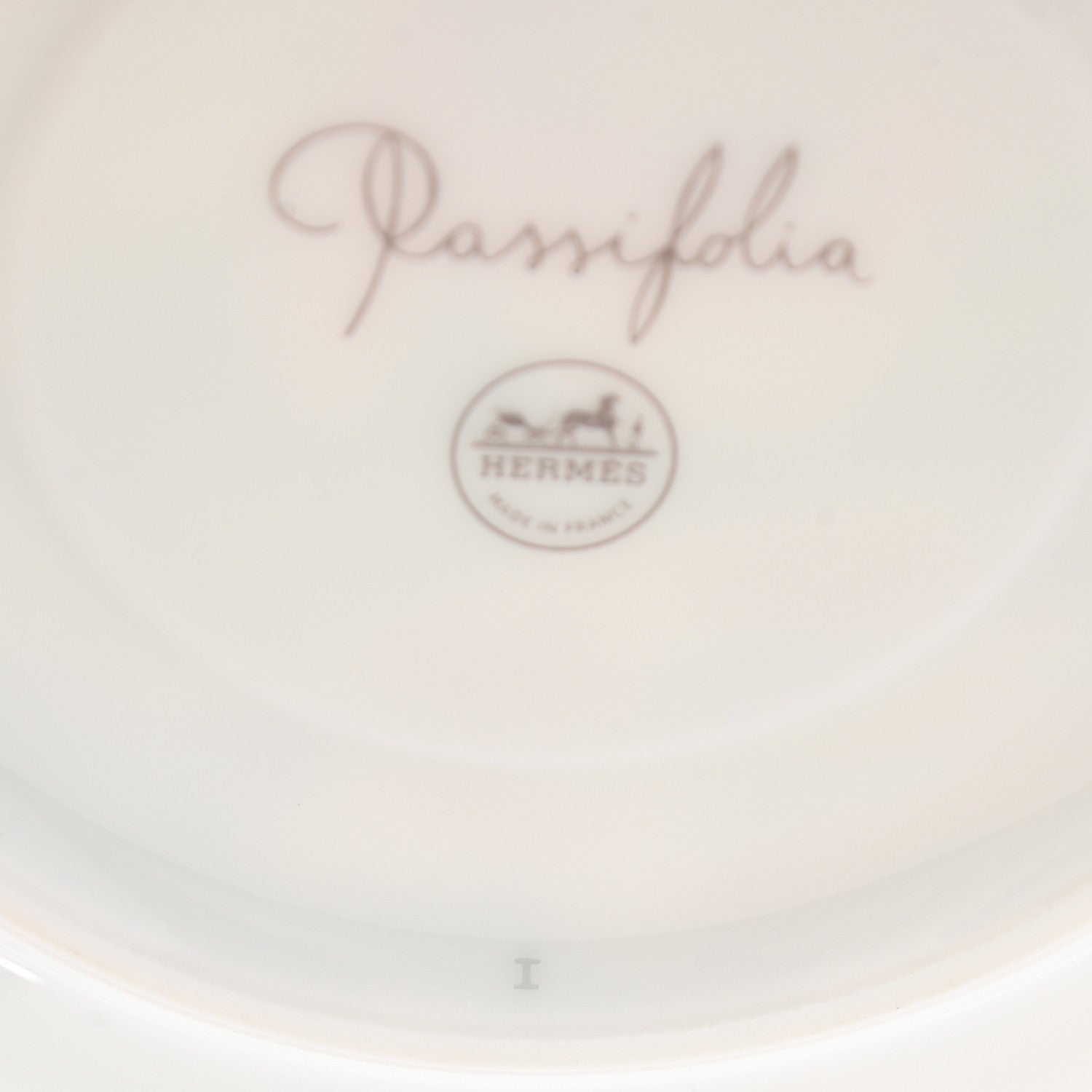 Hermes Porcelain Passifolia Tea Cup And Saucer Set Of 2 11 of 14